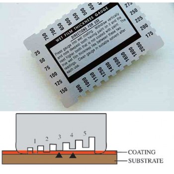 Spessimetro a pettine